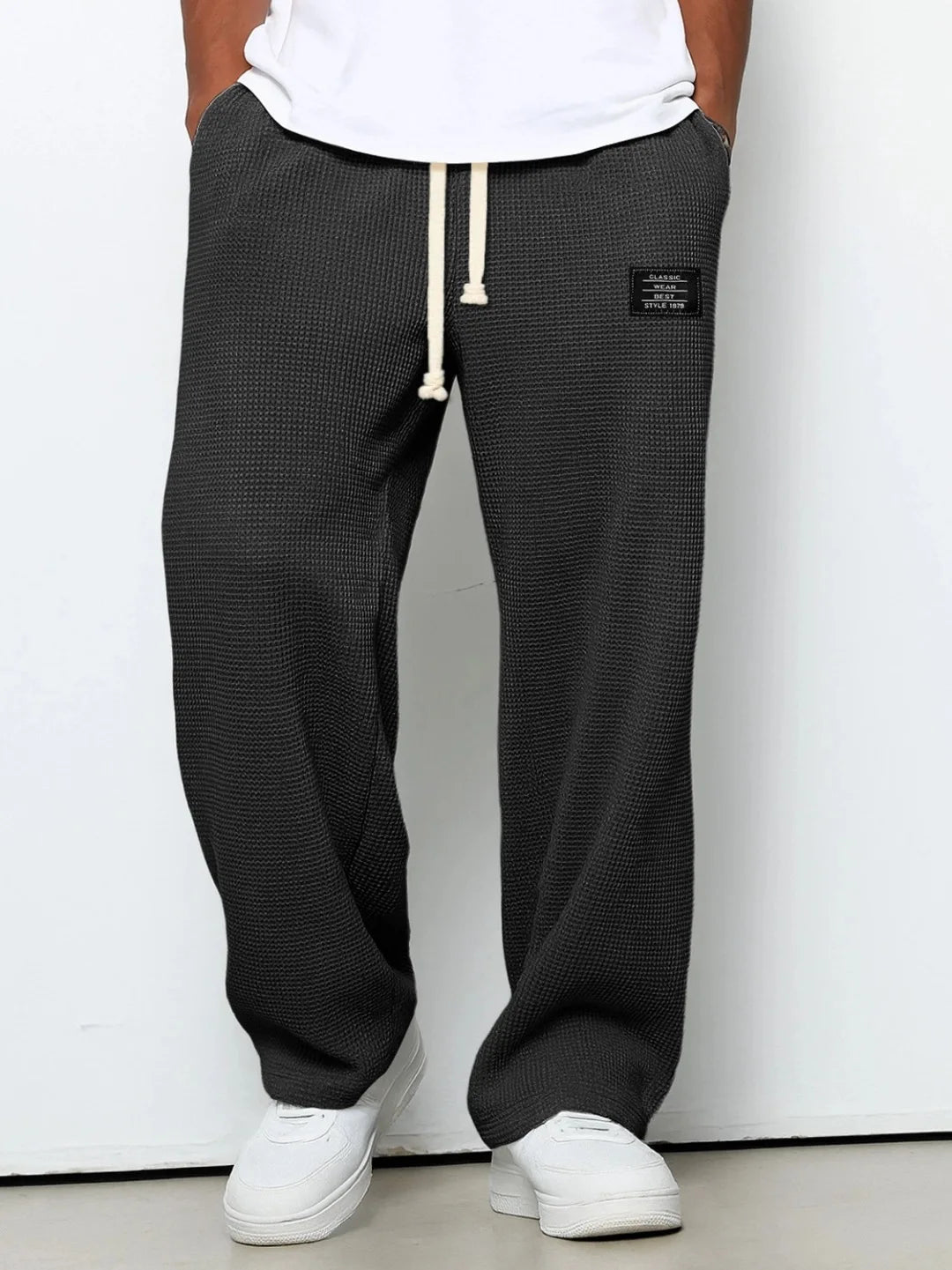Pant men 2026 casual Spring/Autumn straight-leg sweatpants
